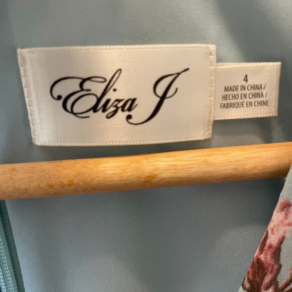 Eliza J Floral Chiffon Maxi Dress, Cottage 4 | NWOT Romantic Wedding Guest Gown - Picture 9 of 10